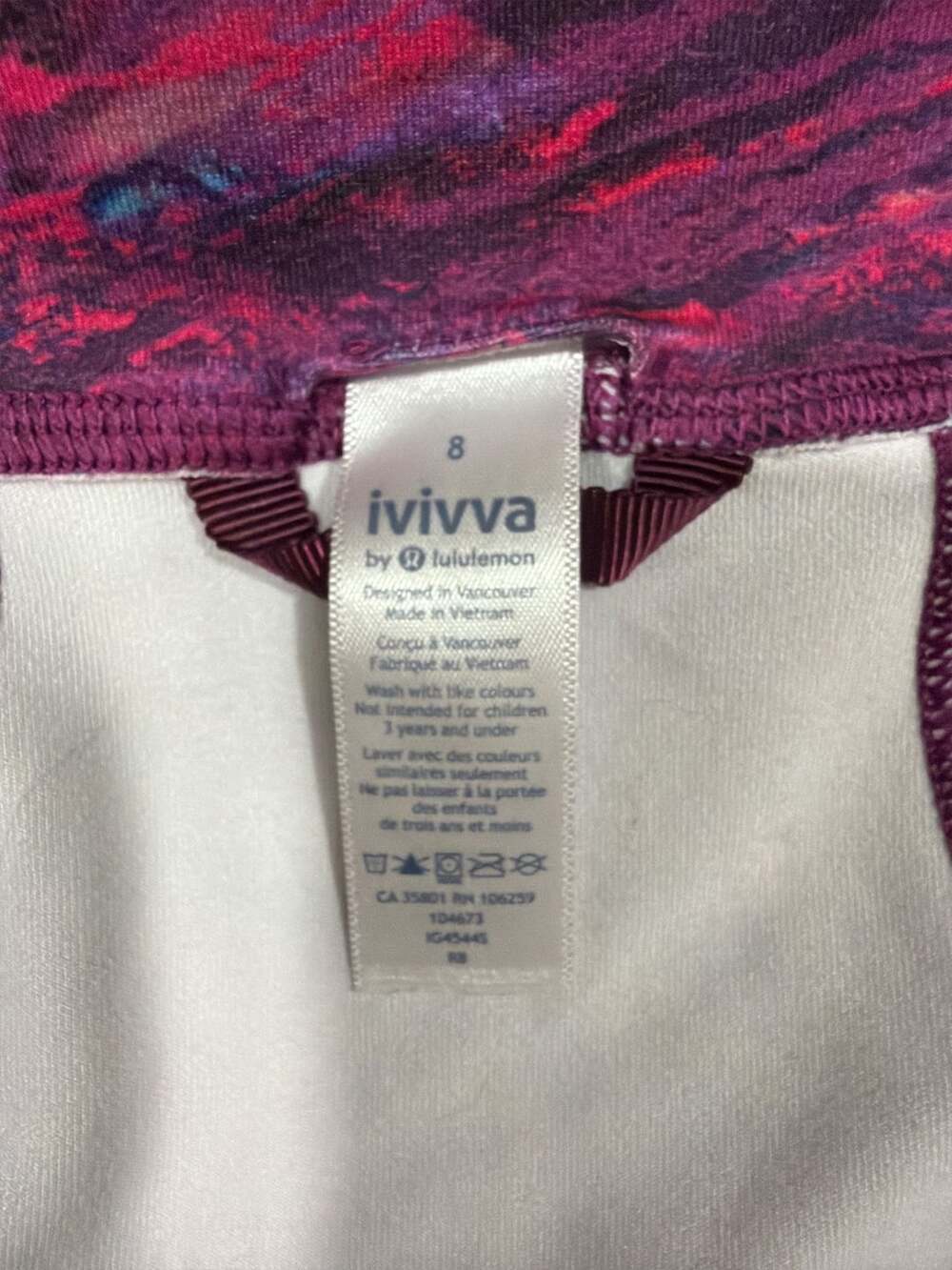 Ivivva By Lululemon Define Jacket Size 8
